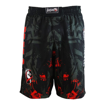 DragonDo M01 Red Maze MMA Shorts Training – für Training und Wettkampf