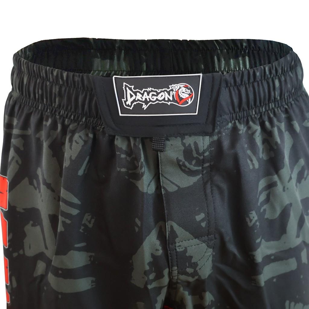 DragonDo M01 Red Maze MMA Shorts Training – für Training und Wettkampf
