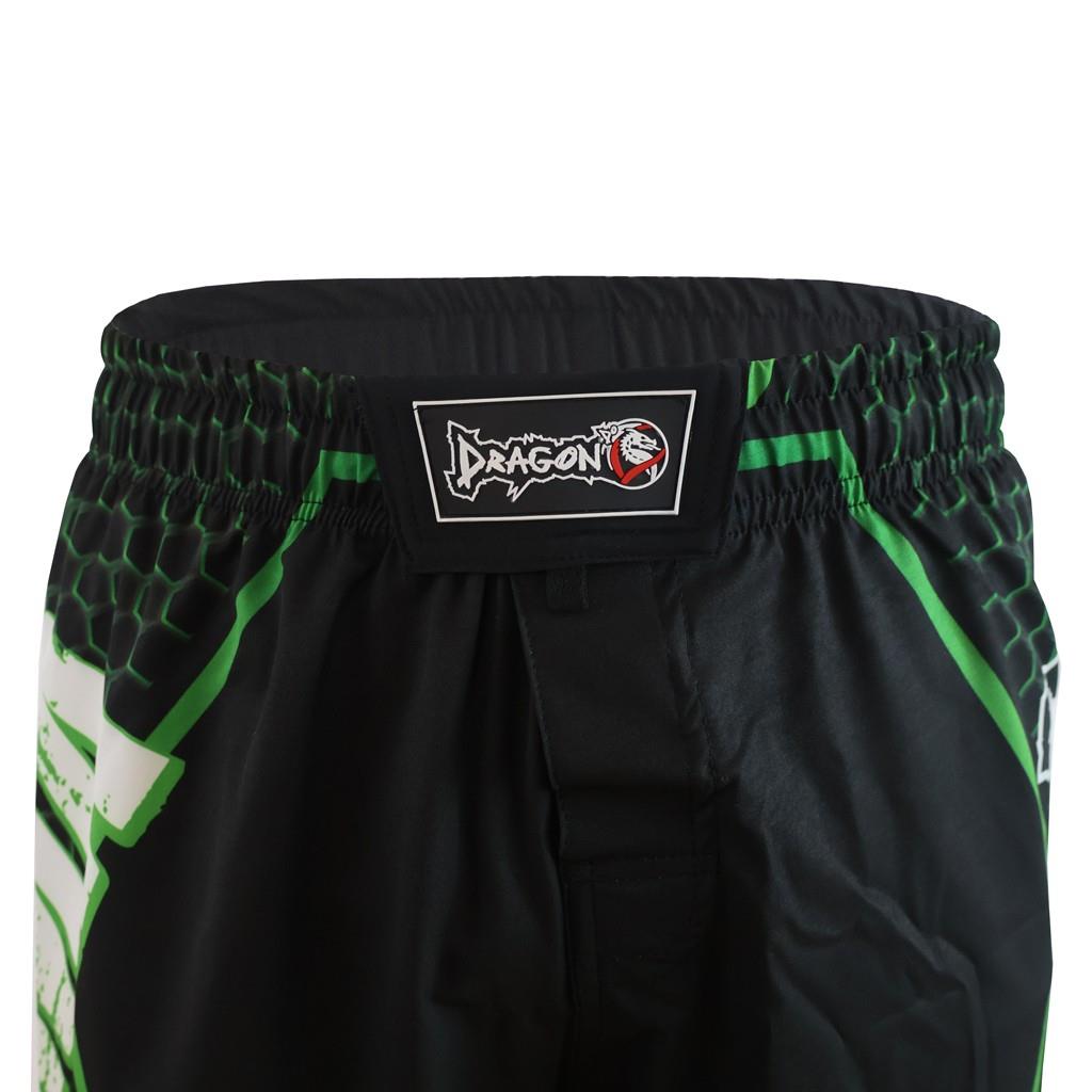 DragonDo M03 Green Line MMA Shorts Training – für Training und Wettkampf