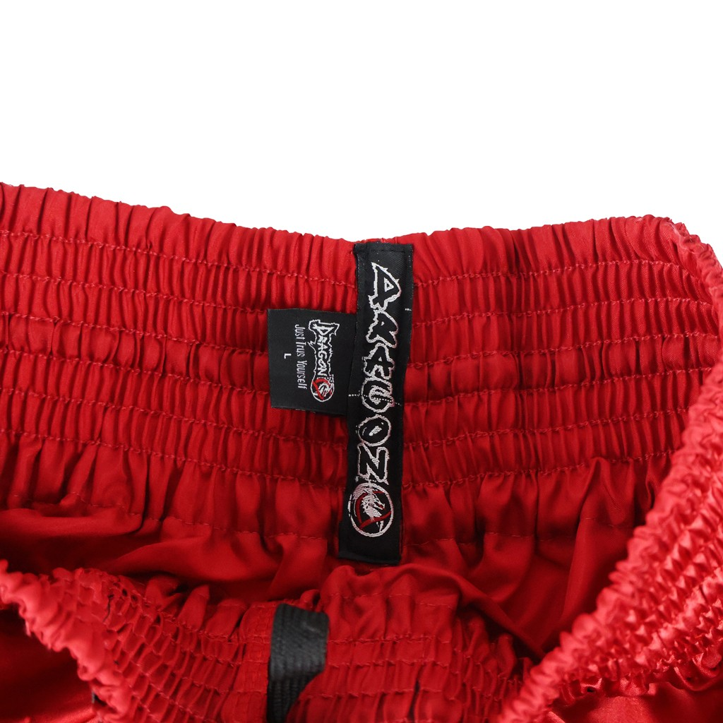DragonDo MT3033 Muaythai Shorts Rote Kickbox-Shorts