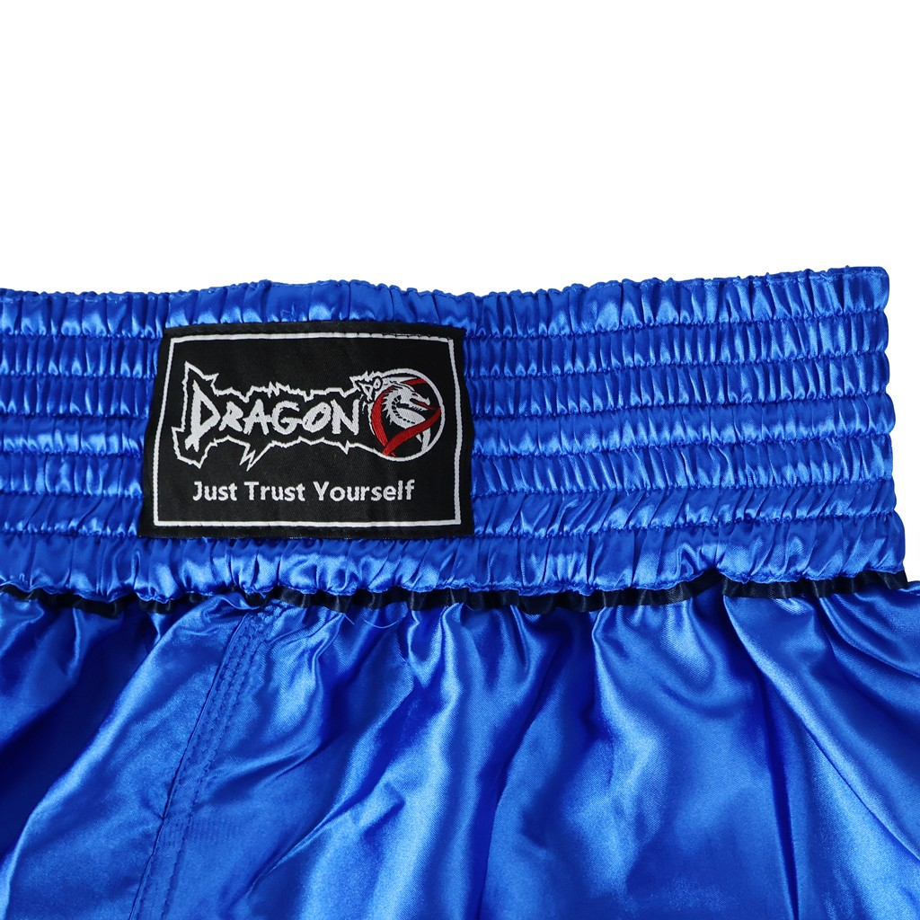 DragonDo MT3033 Muaythai Shorts Blaue Kickbox-Shorts
