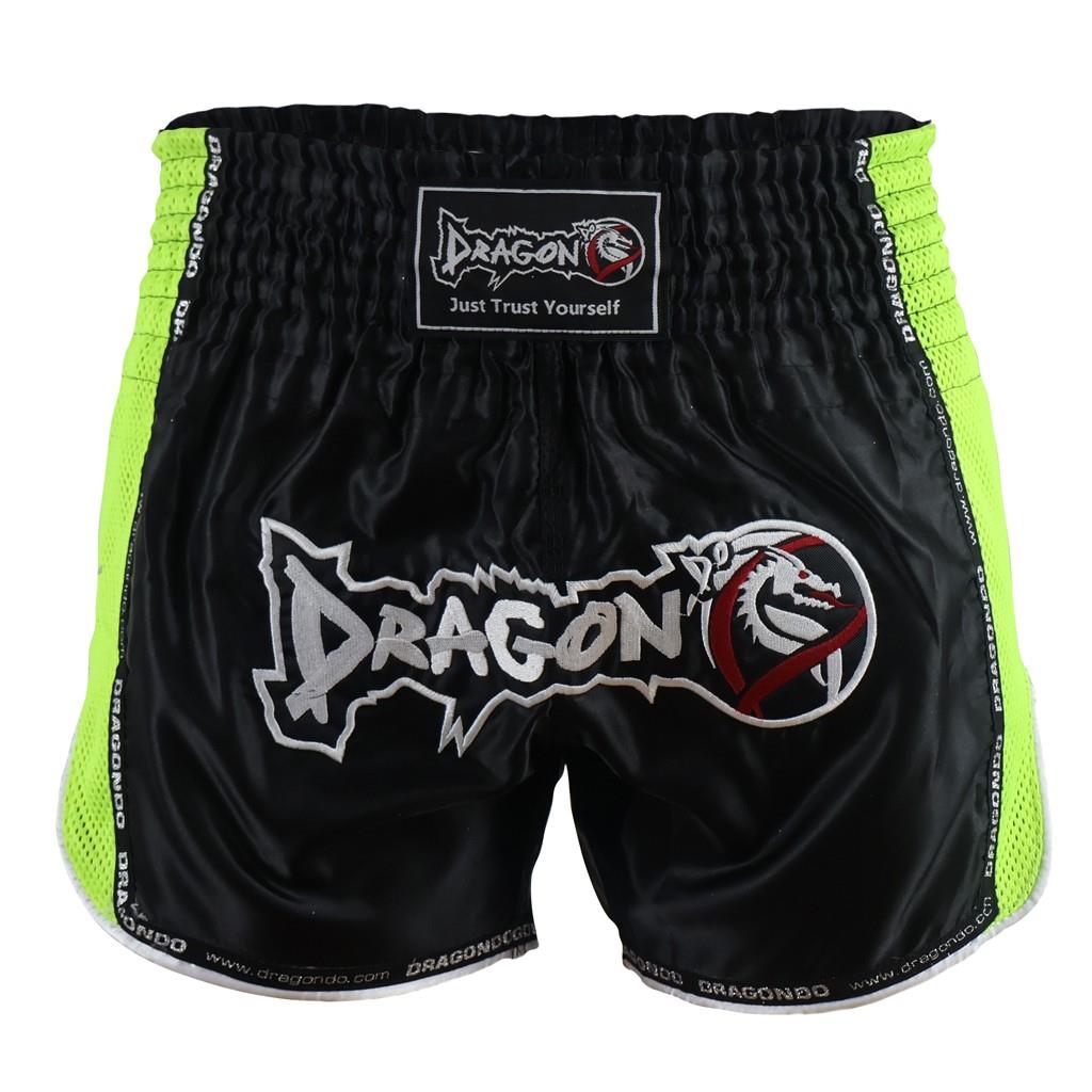 DragonDo MT3035 Muaythai Shorts Neon Kickbox-Shorts