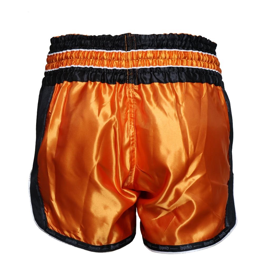 DragonDo MT3075 Retro NEO Kickbox-Shorts Muay Thai Shorts Orange
