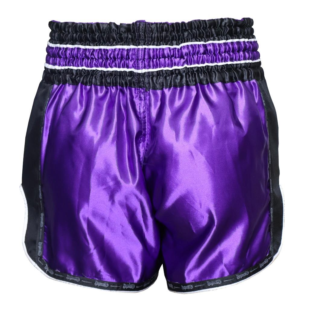 DragonDo MT3075 Retro NEO Kickbox-Shorts Lila Muay Thai Shorts