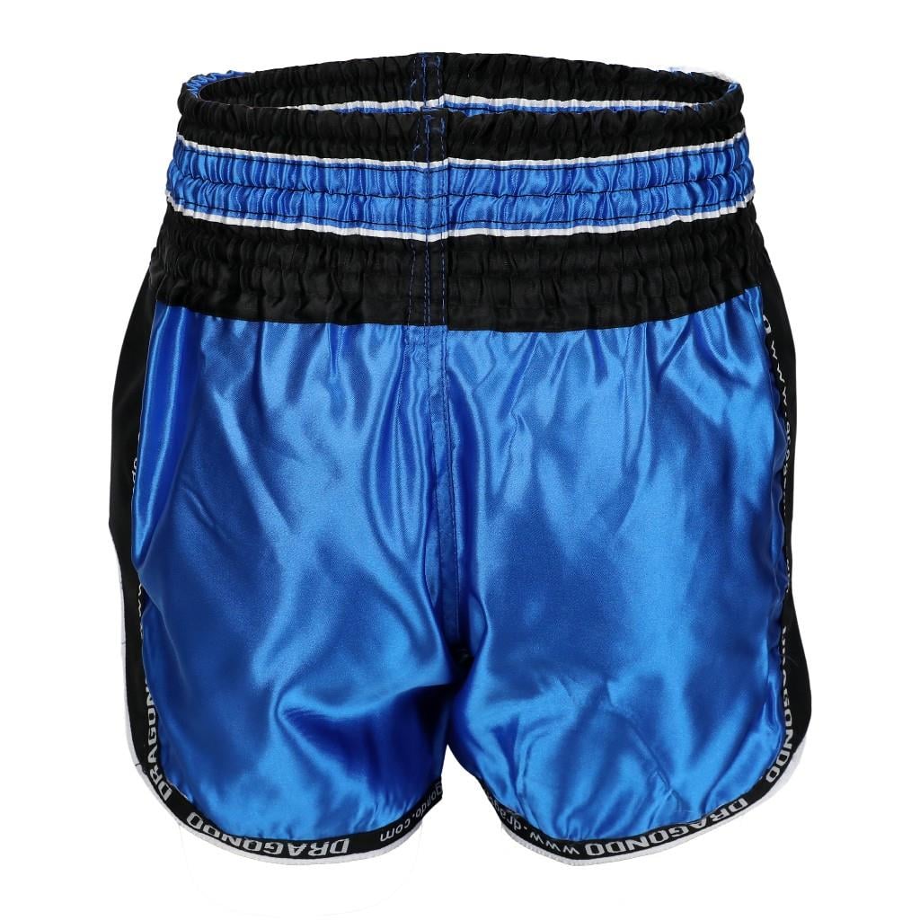 DragonDo MT3075 Retro NEO Kickbox-Shorts Blau Retro Muay Thai Shorts