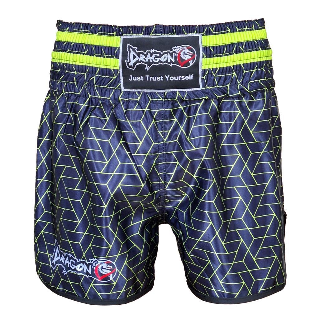 DragonDo MT3404 Muay Thai Shorts, Kickbox-Shorts, Shorts mit Digitaldruck