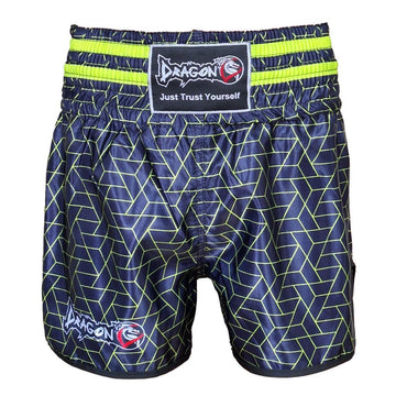 DragonDo MT3404 Muay Thai Shorts, Kickbox-Shorts, Shorts mit Digitaldruck