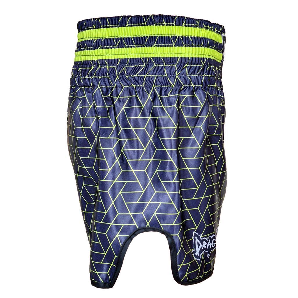 DragonDo MT3404 Muay Thai Shorts, Kickbox-Shorts, Shorts mit Digitaldruck