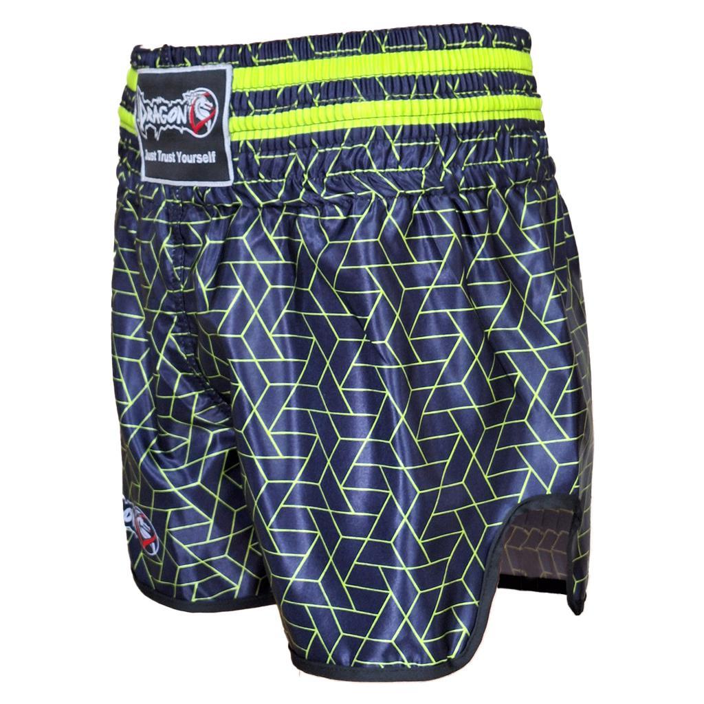 DragonDo MT3404 Muay Thai Shorts, Kickbox-Shorts, Shorts mit Digitaldruck