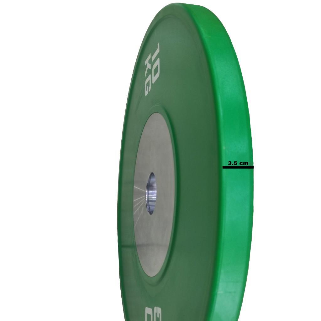 DragonDo Olympic Farbige Wettkampfscheibe 10 kg