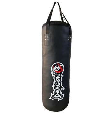 DragonDo T10035 Boxsack, Schwarz, 100 x 35 cm, 100 cm Boxsack