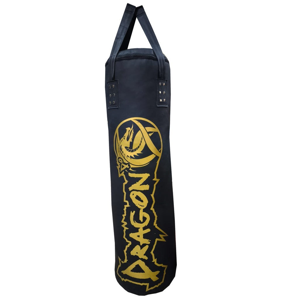 DragonDo T15050-P Sandsack Schwarz - Gold 150x50 cm