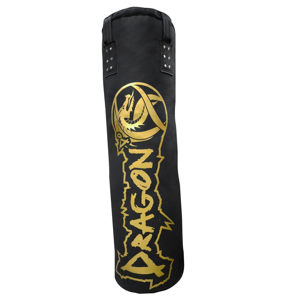 DragonDo T15050-P Sandsack Schwarz - Gold 150x50 cm