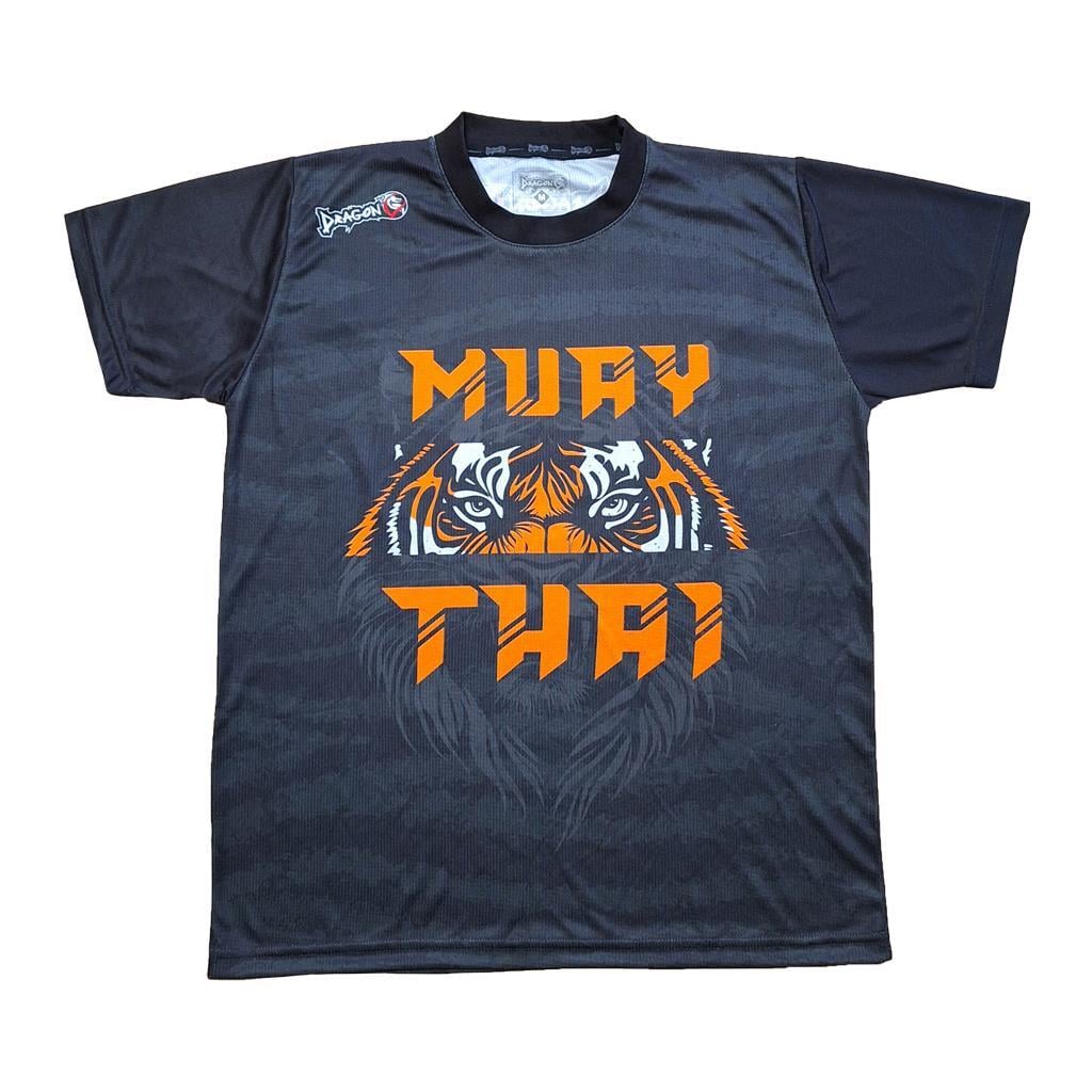 DragonDo TX711 Tiger Muay Thai T-Shirt Digitaldruck Muaythai T-Shirt