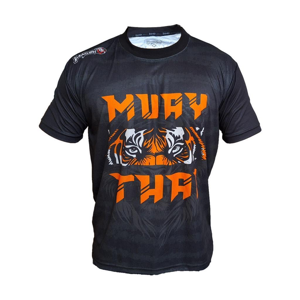 DragonDo TX711 Tiger Muay Thai T-Shirt Digitaldruck Muaythai T-Shirt