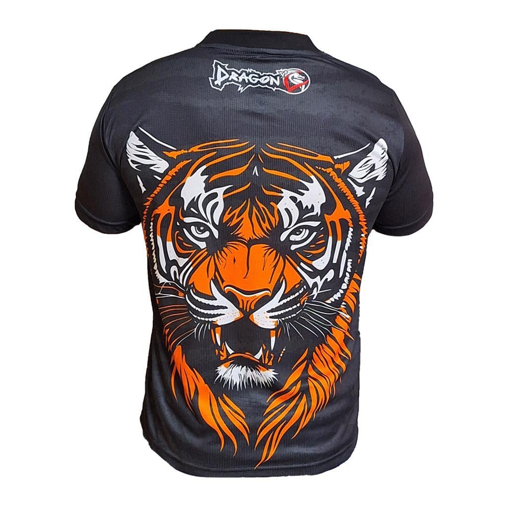DragonDo TX712 Tiger Kickbox-T-Shirt Kickbox-Trainings-T-Shirt