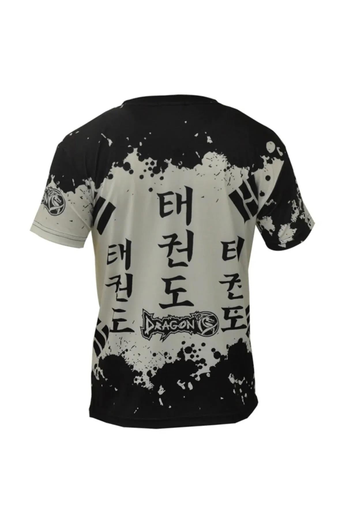 DragonDo TX8516 Taekwondo-T-Shirt mit koreanischer Flagge