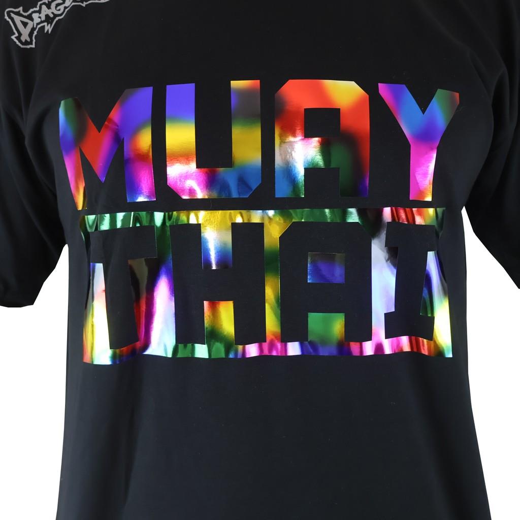 DragonDo TX8525 Muaythai T-Shirt, farbenfroh bedrucktes Muaythai T-Shirt