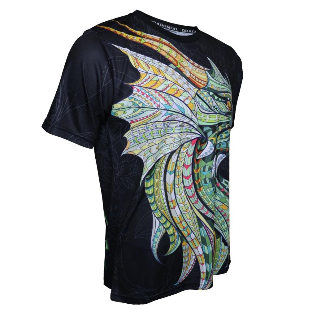 DragonDo TX8590 Muaythai T-Shirt, digital bedrucktes Muaythai T-Shirt