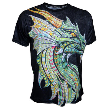 DragonDo TX8590 Muaythai T-Shirt, digital bedrucktes Muaythai T-Shirt