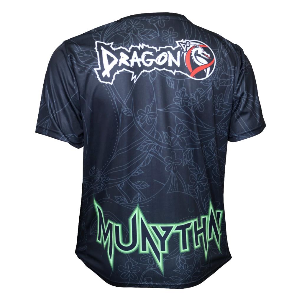 DragonDo TX8590 Muaythai T-Shirt, digital bedrucktes Muaythai T-Shirt