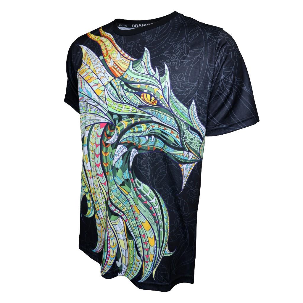 DragonDo TX8590 Muaythai T-Shirt, digital bedrucktes Muaythai T-Shirt