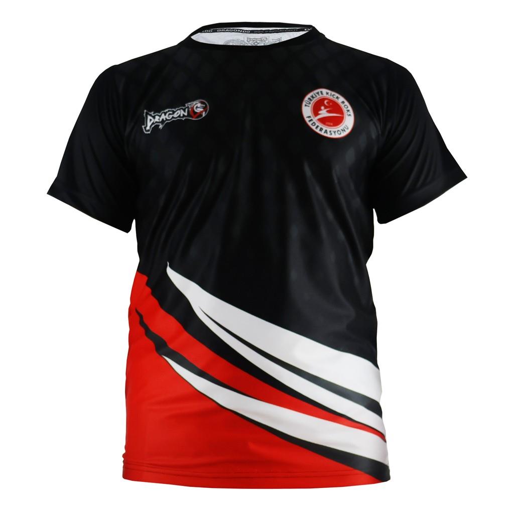 DragonDo TX8596 Kickbox-T-Shirt mit Digitaldruck