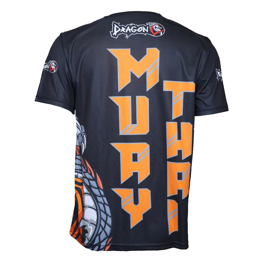DragonDo TX8596 Muaythai T-Shirt, digital bedrucktes Muaythai T-Shirt