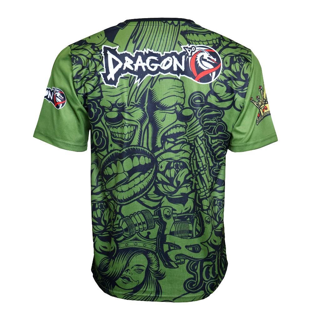 DragonDo TX8597 Muaythai T-Shirt, Digital bedrucktes Muaythai T-Shirt