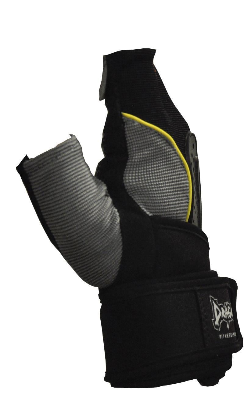 DragonDo W8063 Körper-, Gewichts- und Fitnesshandschuhe mit Handgelenkbandage
