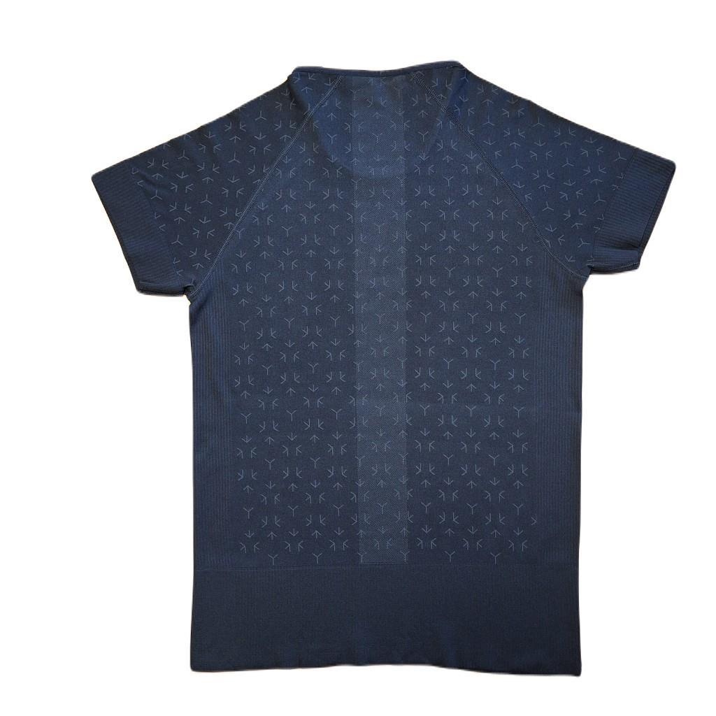 Thermoshirt, Kurzarm, gemustert