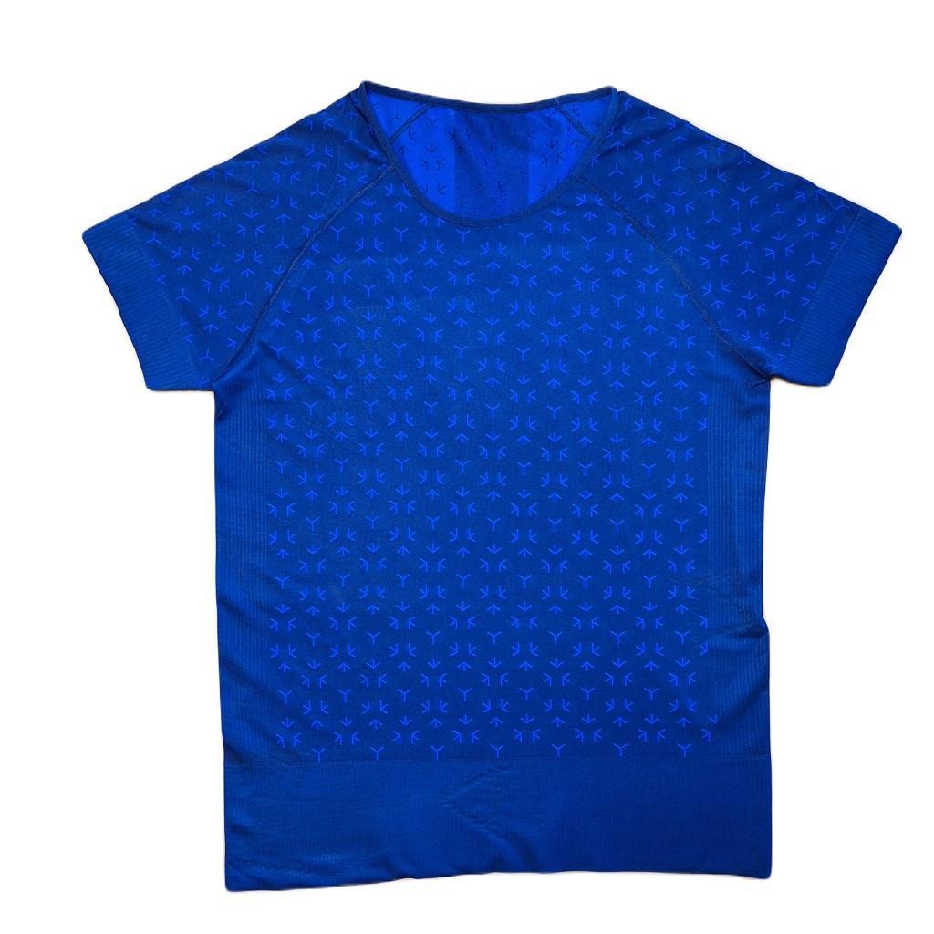 Thermoshirt, Kurzarm, gemustert