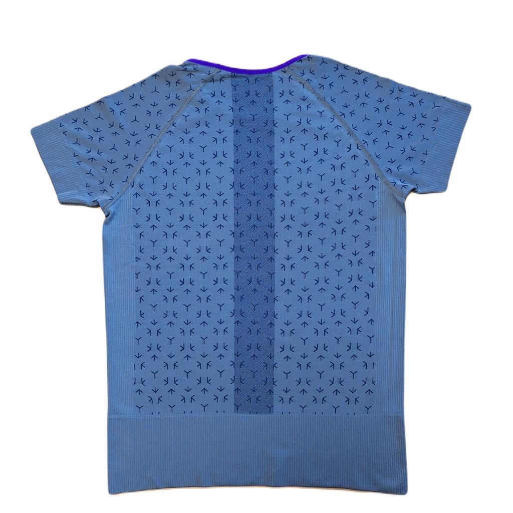 Thermoshirt, Kurzarm, gemustert