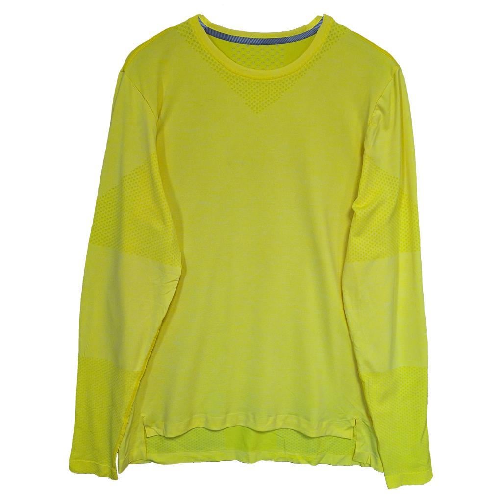 Thermoshirt, langärmlig, gelb